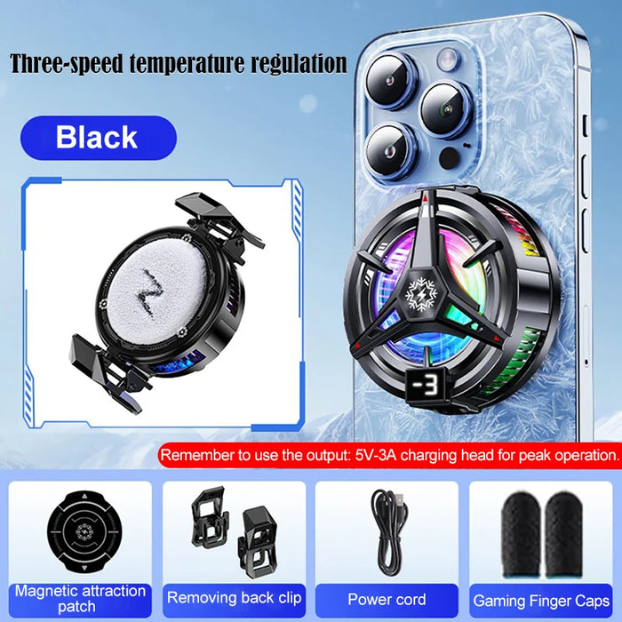 Ventilador Refrigerador Para Móvil - Clip Enfriador Gaming