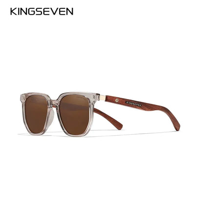 Gafas De Sol Polarizadas UV400 Montura De Madera