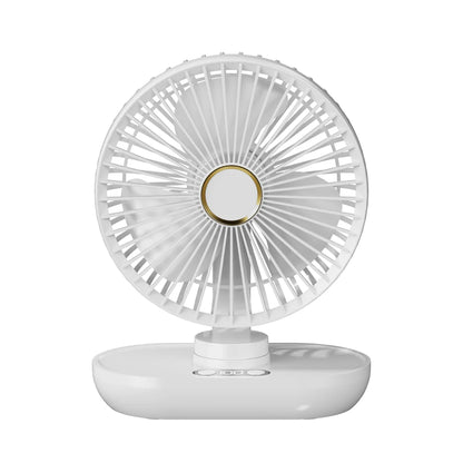 Mini Ventilador De Escritorio USB Con Pantalla Digital