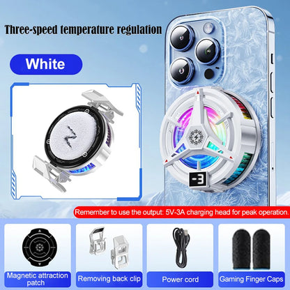 Ventilador Refrigerador Para Móvil - Clip Enfriador Gaming
