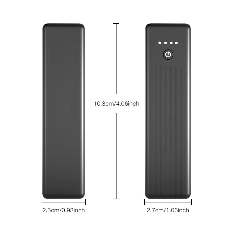Power Bank Mini 5000Mah Con Cable Integrado - Carga Rápida Portátil