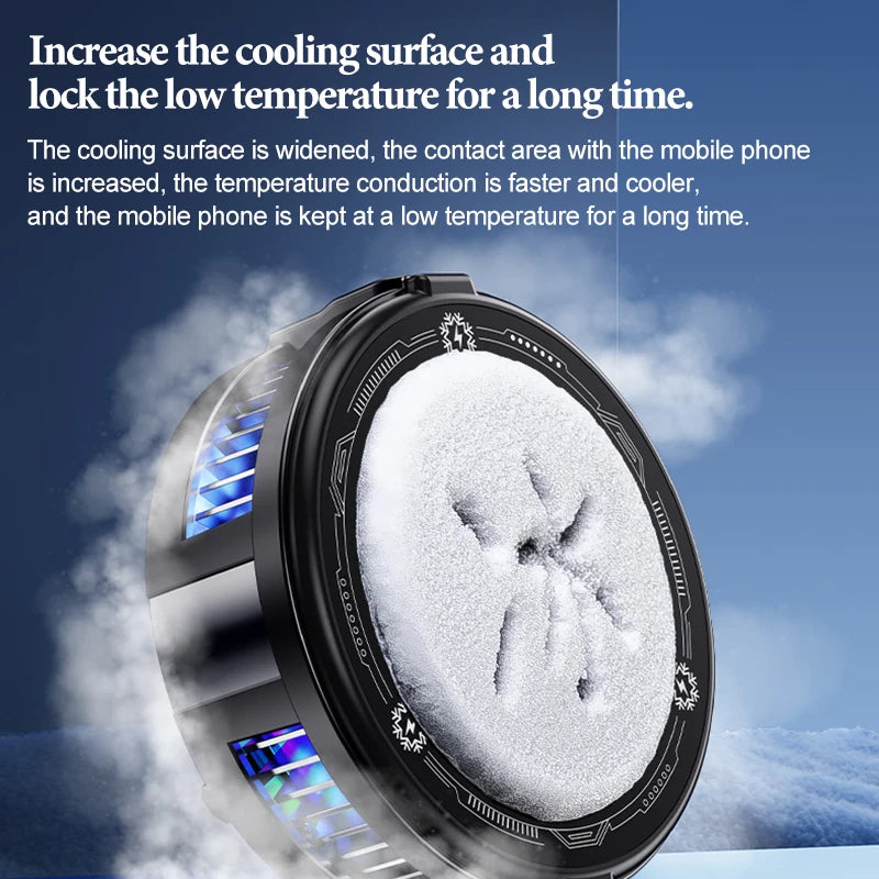 Ventilador Refrigerador Para Móvil - Clip Enfriador Gaming