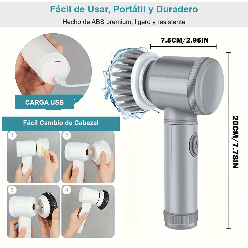GiraBrill fácil de usar, portátil y con carga USB